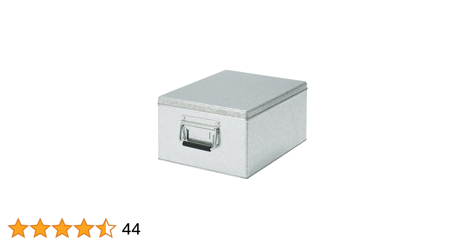 Amazon｜無印良品 トタンボックス 大 高さ16cmタイプ KGG24A1S