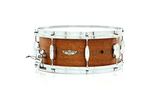 Tama Star Series Solid Mahogany Snare Drum - 6 Inches X 14 Inches Oiled Natural Mahogany #TOP1