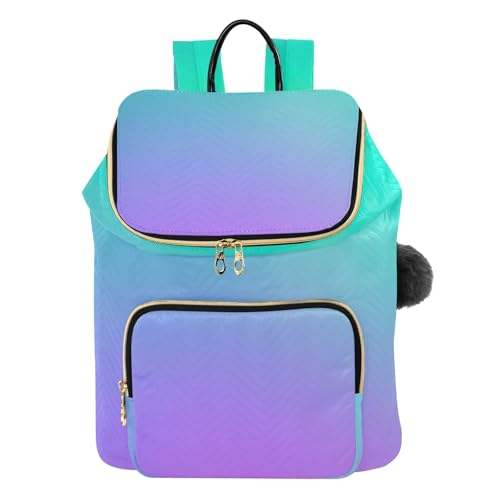Sac à dos dégradé vert et violet pour exprimer votre personnalité au quotidien