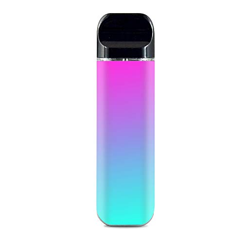 IT'S A SKIN Decal Vinyl Wrap for Smok Novo Pod System Vape Sticker Sleeve/Hombre Pink Purple Teal Gradient