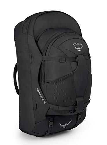 Osprey Farpoint 70L Men's Travel Backpack, Volcanic Grey, Medium/Large