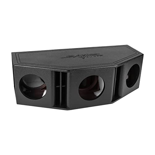 Image of Skar Audio AR3X8V Triple 8 inch Universal Fit Armor Coated Ported Heavy Duty Subwoofer Box