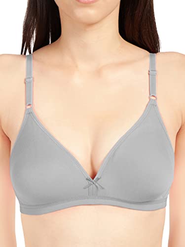 Image of SONARI Omania Womens Non-Padded Cotton Polyester Bras - Solid, Non-Wired, Medium Coverage, Hand Washable (Pack of 2)