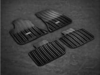 Mopar 82212255AB Black All-Weather Floor Mat RWD Vehicles Only