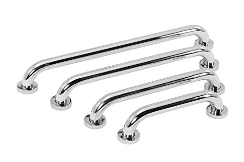 CasaXXl Asa fija para ducha y bañera - Asas de acero inoxidable para personas mayores para un uso cómodo y seguro - en 4 tamaños diferentes (53 cm) Cover