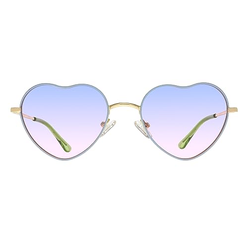 FAA'N Kids Heart Shaped Sunglasses - Girls' Fashion Trendy Sunglasses2