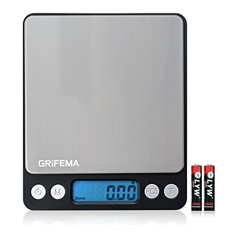 GRIFEMA Küchenwaage Digitale Profi - Feinwaage Cover
