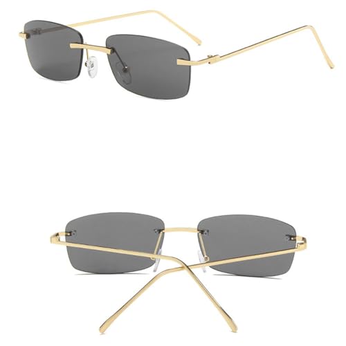 Lunettes de soleil légères sans monture pour éviter les marques sur le nez