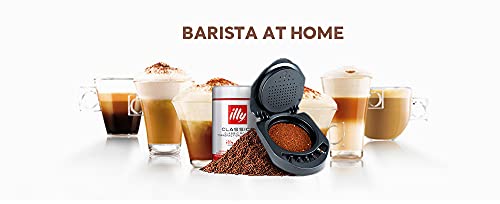 i Cafilas Adaptador de cápsula reutilizável para Dolce Gusto, suporte para encher seu café em pó com