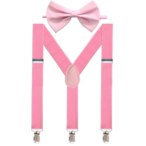 Listado de Tirantes para sujetador para Mujer que Puedes Comprar On-line. 43 Set de Tirantes y Moño Ajustables para Hombre y Mujer | Diseño Elástico en Y con Acabado Elegante | Ideal para Bodas, Fiestas, Reuniones y Accesorio de Moda para Camisa o Traje...