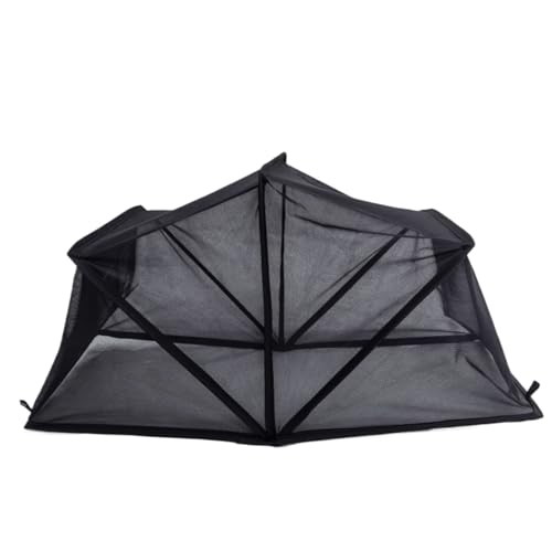 盛り上がった庭のベッドカバー - 再利用可能な折りたたみ可能なドーム、頑丈な成長シールド、アプリケーションの範囲, 植物の苗木野菜の携帯用保護網|屋外ガーデニングパティオバルコニー芝生の裏庭