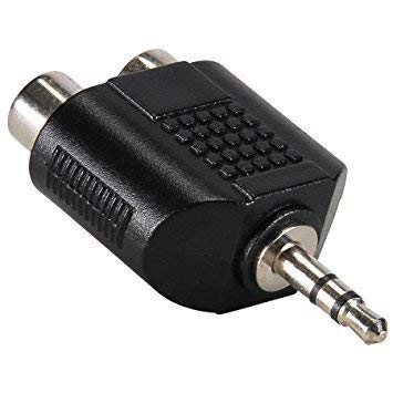 2 RCA Female to 3.5 mm Stereo Male Jack Audio Connector-image-28