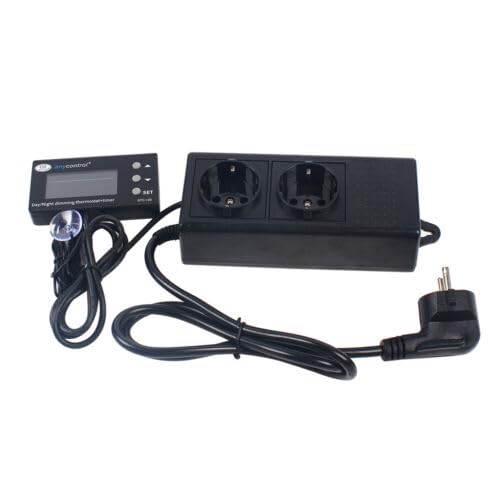Termometro per acquario, mini LCD, digitale, interno rettile, incubatore, serra PID, controllo della temperatura, terrario, 92 x 50 x 6,5 mm