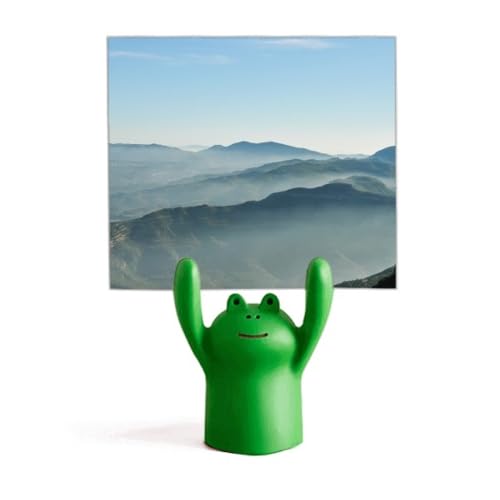 Porte-mémo grenouille décoratif pour cuisine et messages