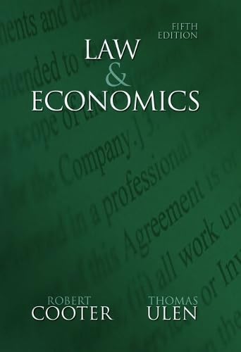 Law and Economics (5th Edition)