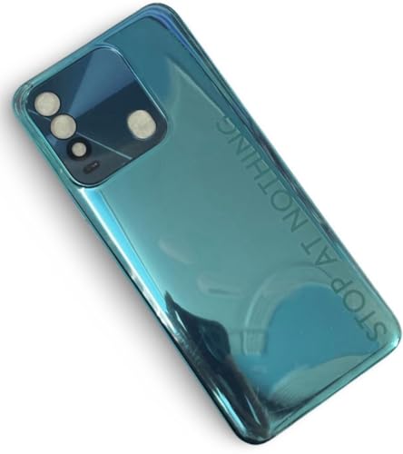 Image of Compatible with Tecno Spark 8 Kg6 (Green) Back Panel (Green)