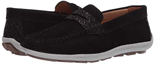Image of Driver Club USA Kids' Kids Made in Brazil Fashion Genuine Leather Driving Loafer with Penny Detail