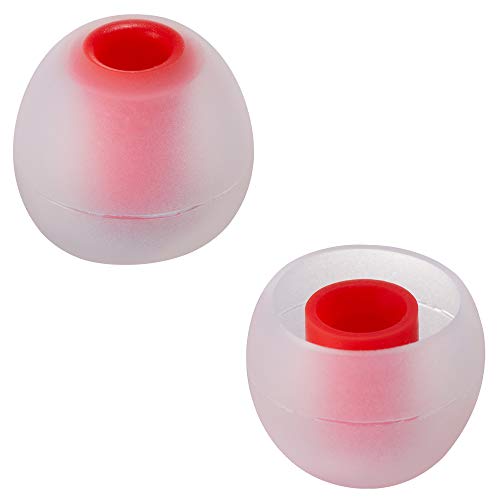Earbud Tips Soft Silicone Earbuds Replacement Tips Fit for in-Ear Headphones(Inner Hole from 3.8mm - 4.2mm Earphones) 9 Pairs S/M/L - Thumbnail 4