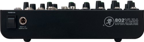 Mackie 802VLZ4 analoges 8-Kanal-Kompaktmischpult mit legendären Onyx Mikrofonvorverstärkern