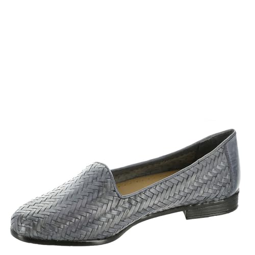 Trotters Women's Liz III Flat Sandal, Glacial Blue, 7.5 Wide4