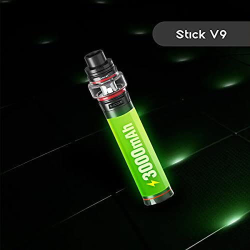 E-Zigaretten,Authentisches SMOK Stick V9 Kit mit 3000mAh Akku, 8.5ml TFV8 Baby V2 Tank Shisha-Starter-Set,Kein Nikotin… – Bild 4