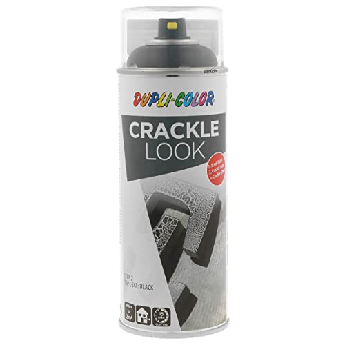 DUPLI-COLOR CRACKLE LOOK Schwarz 400 ml - Spray für rissige Oberfläche