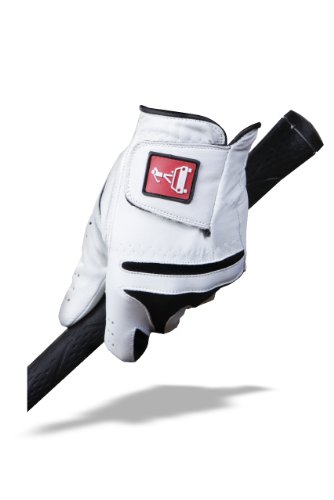 Guantes de golf HOLZundEISEN - original golf equipment (nuevo) cross - hombre, hombre, color Blanco - blanco, tamaño extra-large