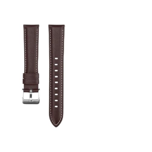 MEVMEVGNLN Fit For Samsung�p���U�[�o���h�AFit For Galaxy Watch 3�p�u���X���b�g�AFit For Active 2 / 4�AWatch 5�AWatch 6�p�����X�g���b�v(3 Coffee,20mm width