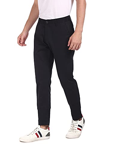 Image of Ruggers Men's Regular Casual Pants (RGCTRME20026N01 Navy 30)