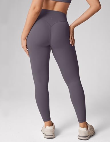 Image of UNISSU Hugcurve No Front Seam High Waisted Workout Leggings for Women Buttery Soft Yoga Pants Gym Athletic Tights - 25''