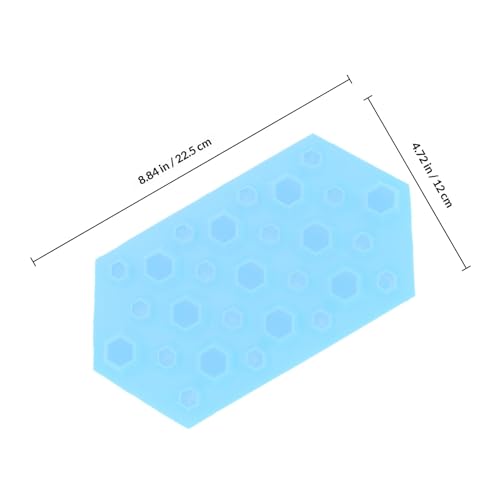 Molde de silicón para cubos de hielo forma diamante GARVALON miniatura 2