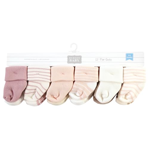 Image of Hudson Baby Girls' Basic Socks,