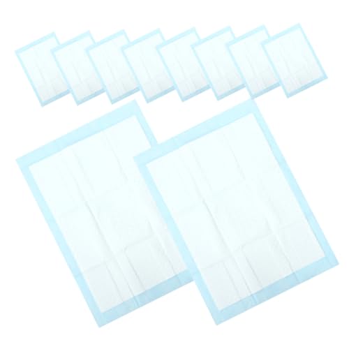 SUPVOX 10 Pack Covers Newborn Sheet for Boys and Girls Thick Absorbent Cotton Pe Material