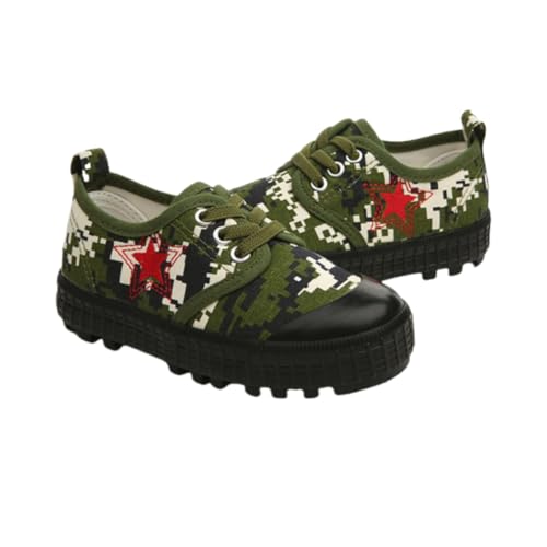 Kids Retro Camouflage Canvas Shoes Outdoor Sports Tennis Sneakers for Boys Girls2