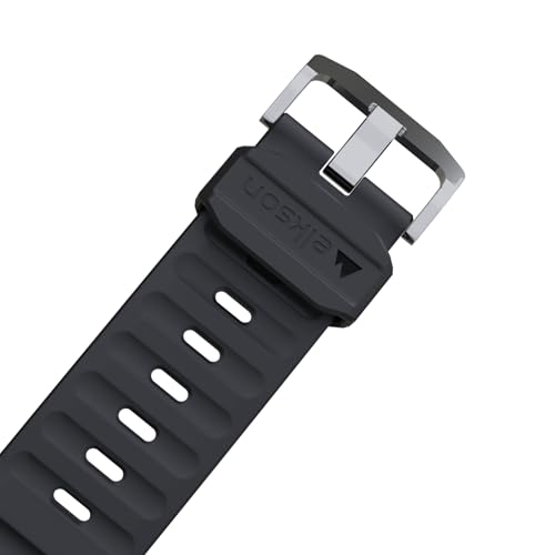 Image of elkson Bands Case for Apple Watch Series 11 10 42mm for Men, Rugged Heavy Duty Bumper Tactical Strap Quattro Pro 2.0 Series for iWatch, Military Grade Durable Protective Cover, Shockproof, Black