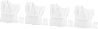 Abaodam 4 Conjuntos De Chapéu De Chef Para Recém-Nascidos Chapéu De Chef Chapéus De Chef Para De Chef Roupas De Menina Traje De Menina Terno De Chef Roupa De Chef Foto