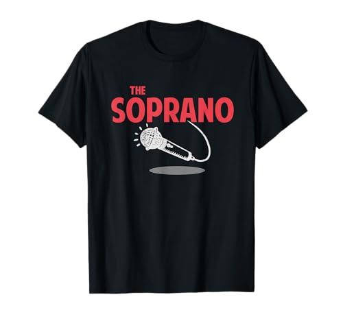 Microphone soprano | Chanteuse chantante | Chœur T-Shirt