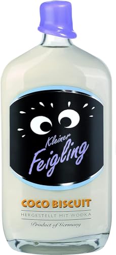 Kleiner Feigling Coco Biscuit (3 L) Feinster Vodka mit tropischem Kokosgeschmack Der kultige Party-Schnaps für jede Feier Frech fruchtiger Shot 15 % Vol.