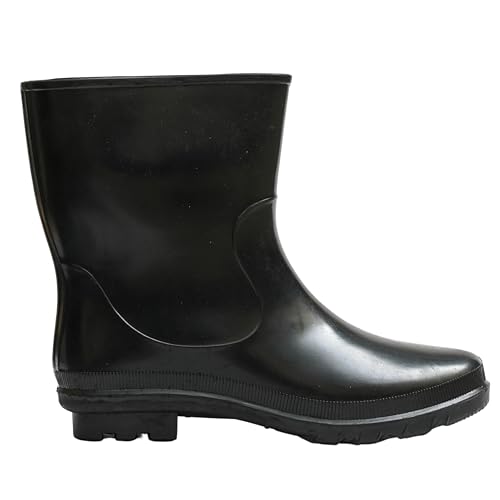 Image of Hillson Gumboot DON for Men & Women | Waterproof Rainboot, Anti-Skid Sole, Protection from Oil, Acid, Chemicals etc. | Size 07 INDIA /UK