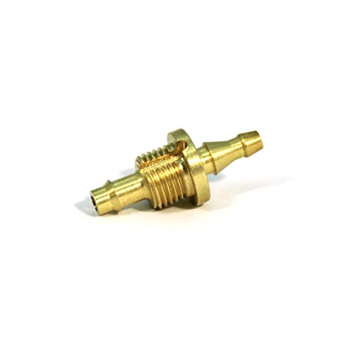 Invacare Connector Barbed Brass Fire Break, 1180107