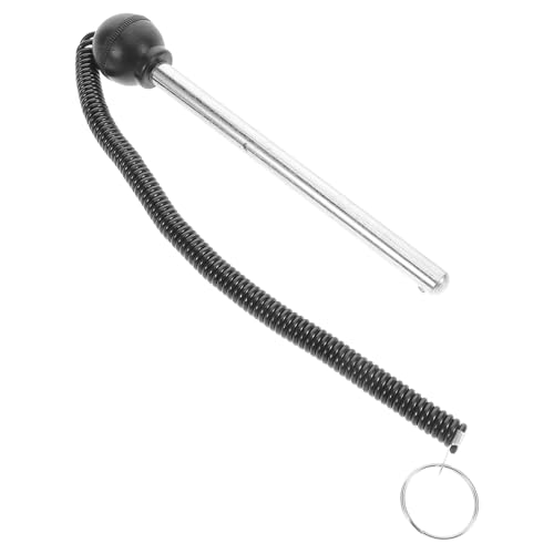 SHINYPASING Pasador de Pila de Pesas M10 de 132mm con Cuerda, Pasador Selector de Peso en Aleación de Aluminio para Máquinas de Gimnasio, Accesorio Fitness Resistente y Compatible con Equipo