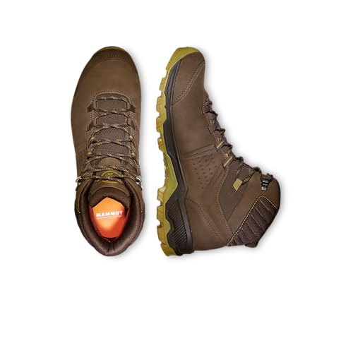 Mammut Herren Mercury Iv Mid Gtx Men Trekking- & Wanderschuhe, Moor Amber Green, 43 1/3 EU
