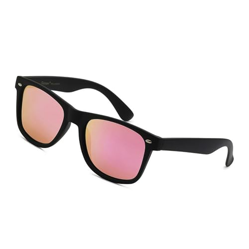Image of PolarSpex Polarized Sunglasses for Men and Women | UV Protection, Durable Lightweight Frame, Retro Style, Felt Carrying Case, Clear Vision for Driving, Fishing & Everyday Wear.