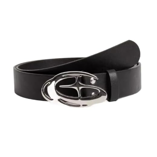 Y2k Belt Y2k Accessories Acubi Fashion Moon Emo Belts Men Women Y2k Alt Emo Outfit Grunge Accessories Y2k Jort (black star moon)