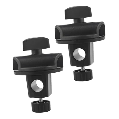 HANABASS Microphone Boom Arm Cross Bar Clamps Universal Clip for Photography Accessories Podcast Equipment