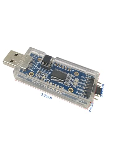 DSD TECH USB to TTL Serial Adapter with FTDI FT232RL Chip Compatible with Windows 10, 8, 7 and Mac OS X