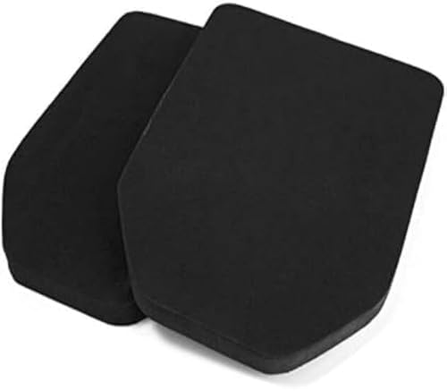 Takelablaze Tactical Vest Plates Outdoor Tactical Plates EVA Foam Shock Plate Set for Tactical Vest Inner Liner Strength Training 2 PCS