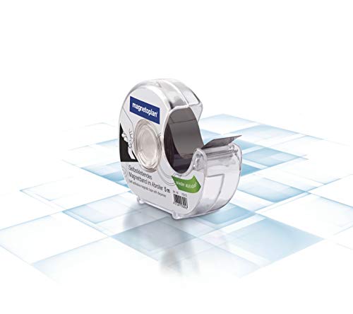 Magnetoplan Magnetband Im Spender, Selbstklebend, Schwarz