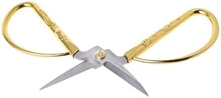 Kitchen Scissors Kitchen Shears Carved Gold Dragon Tone Metal Handle Bonsai Stainless Steel Bonsai Scissor Hand Tools