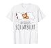 Offizielles Schlafshirt Katze Schlafanzug Katzen T-Shirt